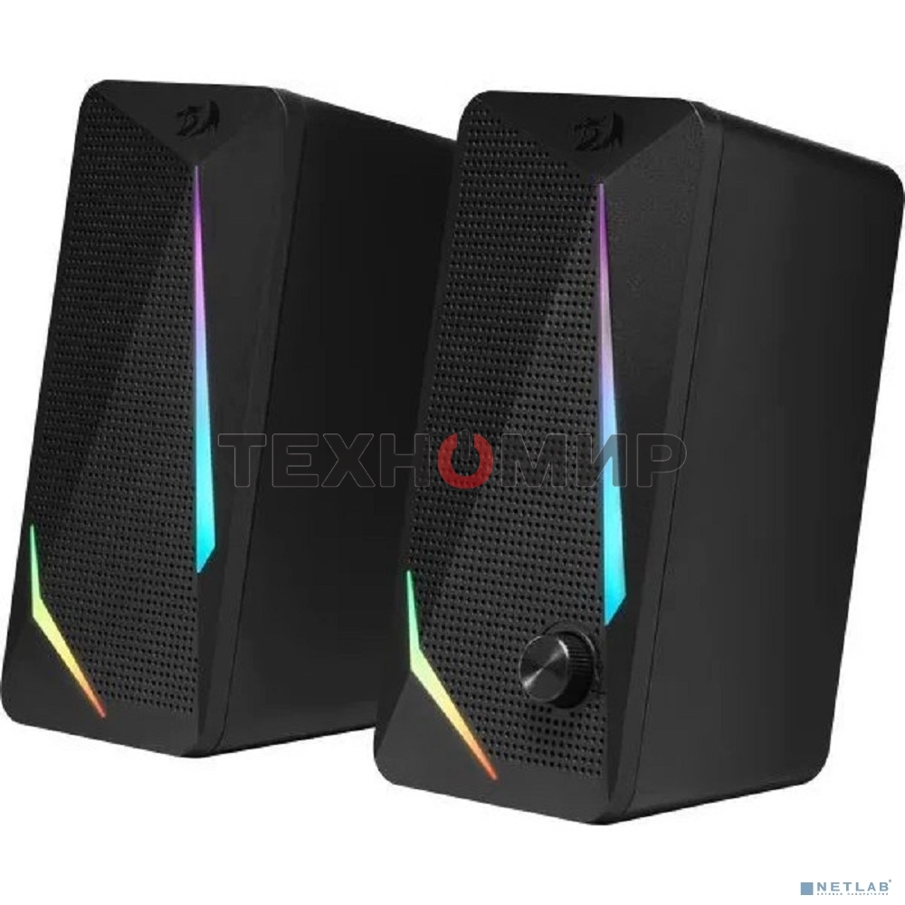 Акустическая система 2.0 Defender Waltz черный USB + 3.5 jack, RGb, 6 Вт.