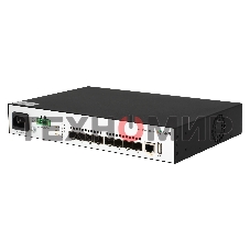 Коммутатор управляемый уровня SNR 2+, 8 x 1/10GE SFP+. Питание: 220V AC + встроенный UPS 12V