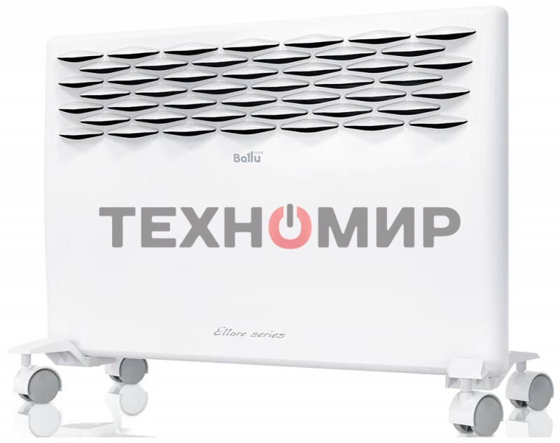 Конвектор электрический Ballu Ettore BEC/ETMR-500 белый, 500 Вт, 8 м2, термостат
