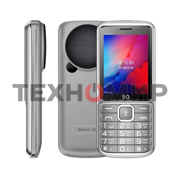 Мобильный телефон BQ 2810 BOOM XL серый