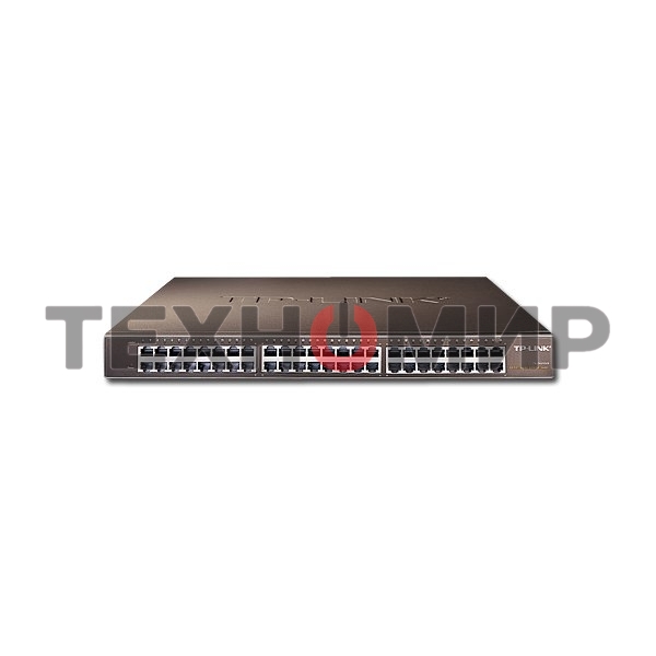 Коммутатор сетевой TP-Link SMB TL-SG1048 Коммутатор 48-port Gigabit Switch, 1U 19-inch rack-mountable steel case