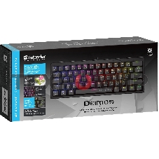 Клавиатура проводная Defender Deimos GK-303, USB, черный