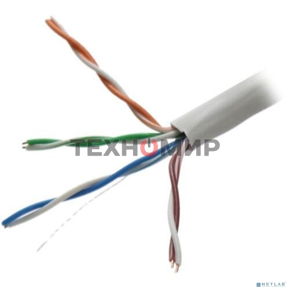 Кабель Light UTP 4 пары cat.5е (бухта 305м) Aopen/Qust ANC514-40