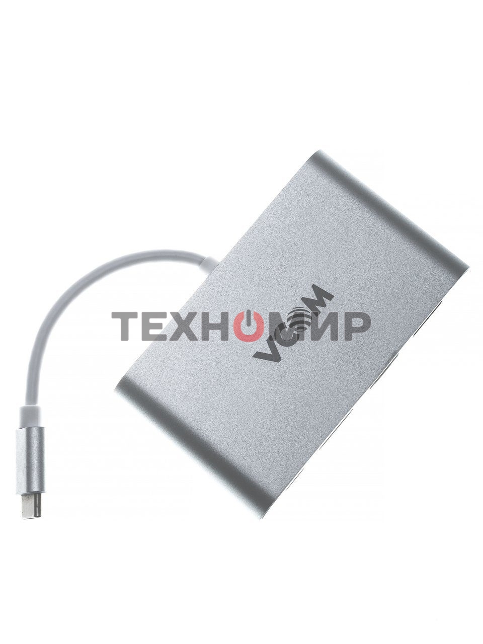 Кабель-адаптер USB3.1 Type-CM-->HDMI+USB3.0+RJ45+PD charging VCOM