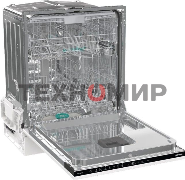 Встраиваемая посудомоечная машина Gorenje GV643D90, черный, 60 см, 16 компл., 45 дБ, класс A+++