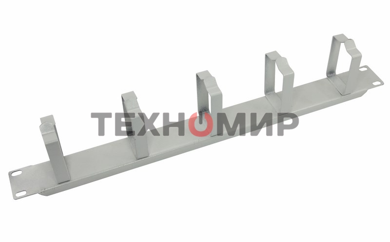 Органайзер гориз, 19, 1U, серый