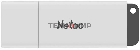 Флешка USB Netac U185 128 Gb NT03U185N-128G-30WH, USB 3.0, с колпачком, пластиковая белая