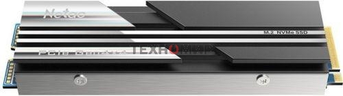 Накопитель SSD Netac NV5000, 500Gb, M.2 2280, PCIe 4.0 x4, NVMe, R/W 5000/2500, с радиатором