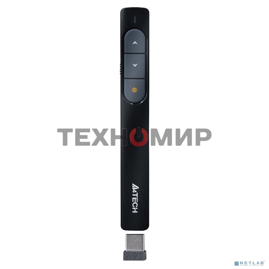 Презентер беспроводной A4Tech LP15 черный, радиоканал, USB, кнопки - 3