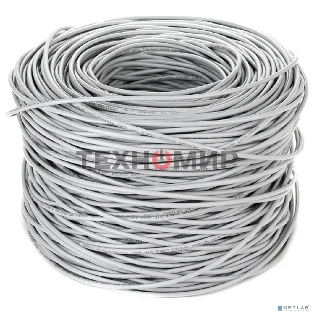 Кабель Light UTP 4 пары cat.5е (бухта 305м) Aopen/Qust ANC514-40