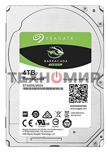 Жесткий диск Seagate Barracuda 4Tb Guardian 2,5