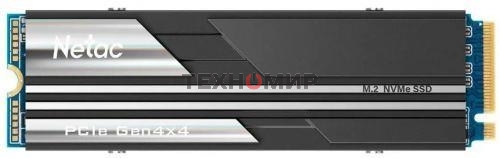 Накопитель SSD Netac NV5000, 1Tb, M.2 2280, PCIe 4.0 x4, NVMe, R/W 5000/4400, с радиатором