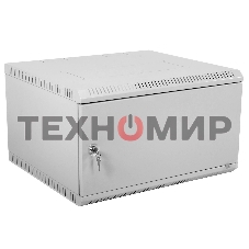 Шкаф телекоммуникационный настенный разборный 9U (600х650) дверь металл, ШРН-Э-9.650.1