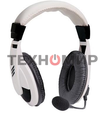 Гарнитура проводная Defender Gryphon 750 белый, кабель 2 м