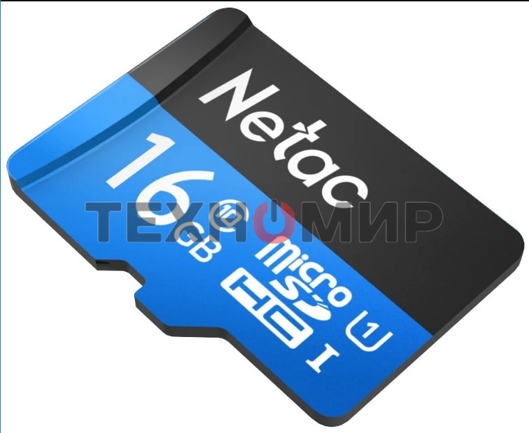 Флеш карта microSDHC 16Gb Netac P500 NT02P500STN-016G-S (без SD адаптера) 80Mb/s