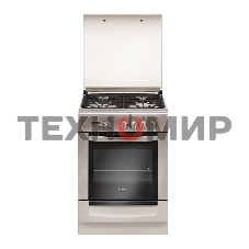 Плита газовая Gefest ПГ 6100-04 0004 серебристый, конфорок 4 шт, духовка 52 л, 60 см x 85 см x 60 см