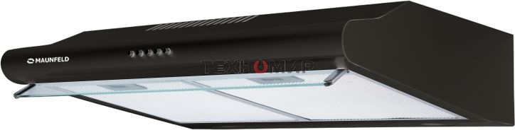 Вытяжка козырьковая Maunfeld MP-1 60 черный, 60 см, 520 куб. м/ч, 49 дБ