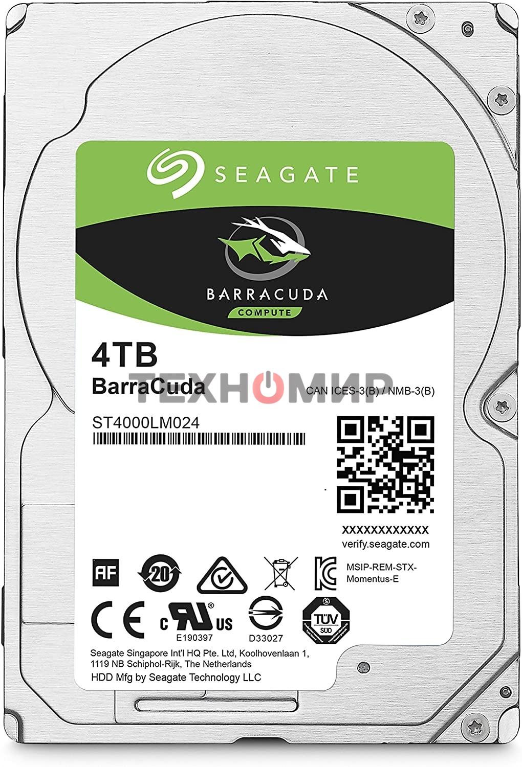 Жесткий диск Seagate Barracuda 4Tb Guardian 2,5