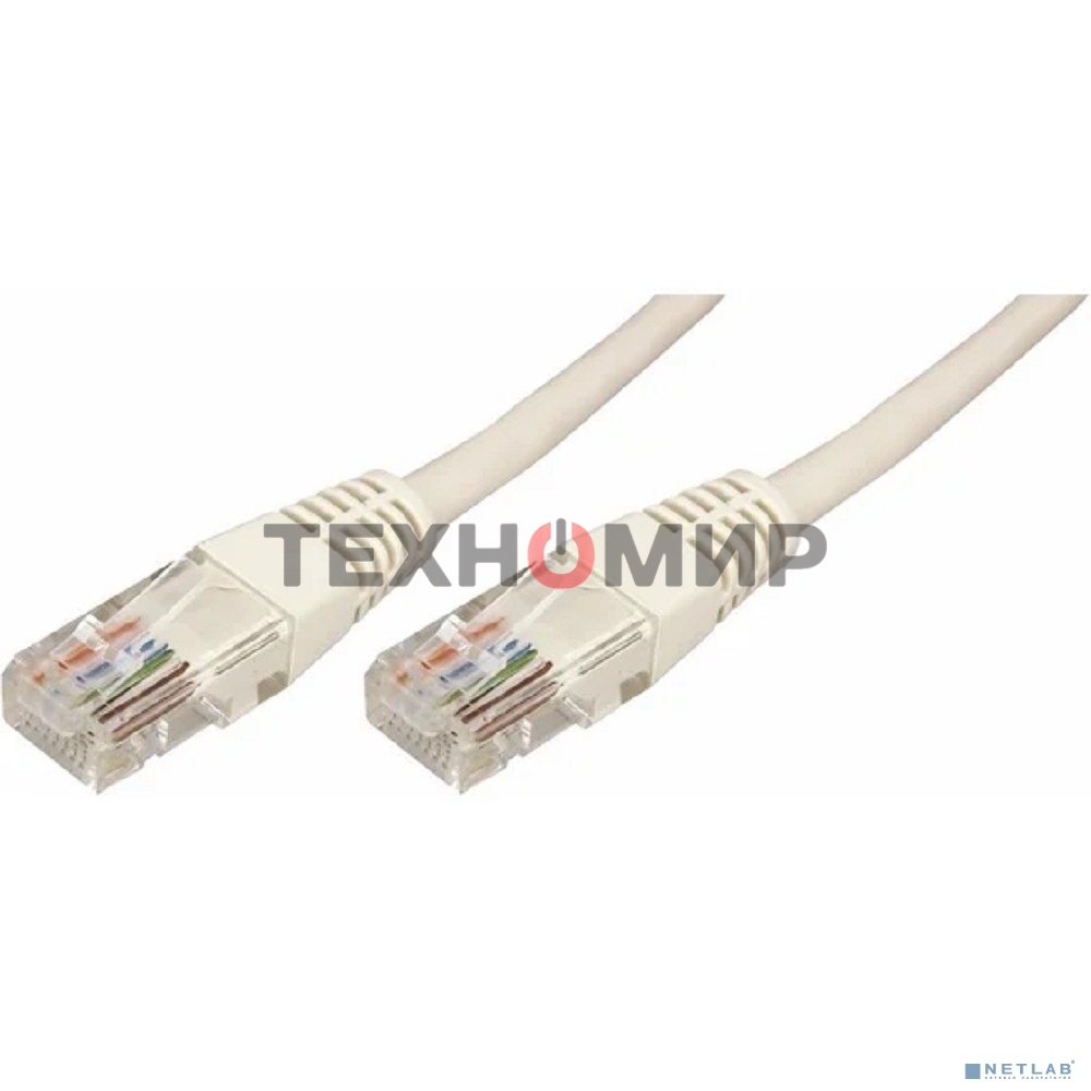 Пaтч-корд Rexant U/UTP, cat.5e, RJ45-RJ45, неэкранированный, PVC серый, 20м