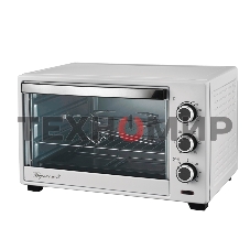 Мини-печь Великие реки Воронеж-2 белый, 1600 Вт, 33 л, таймер 60 мин