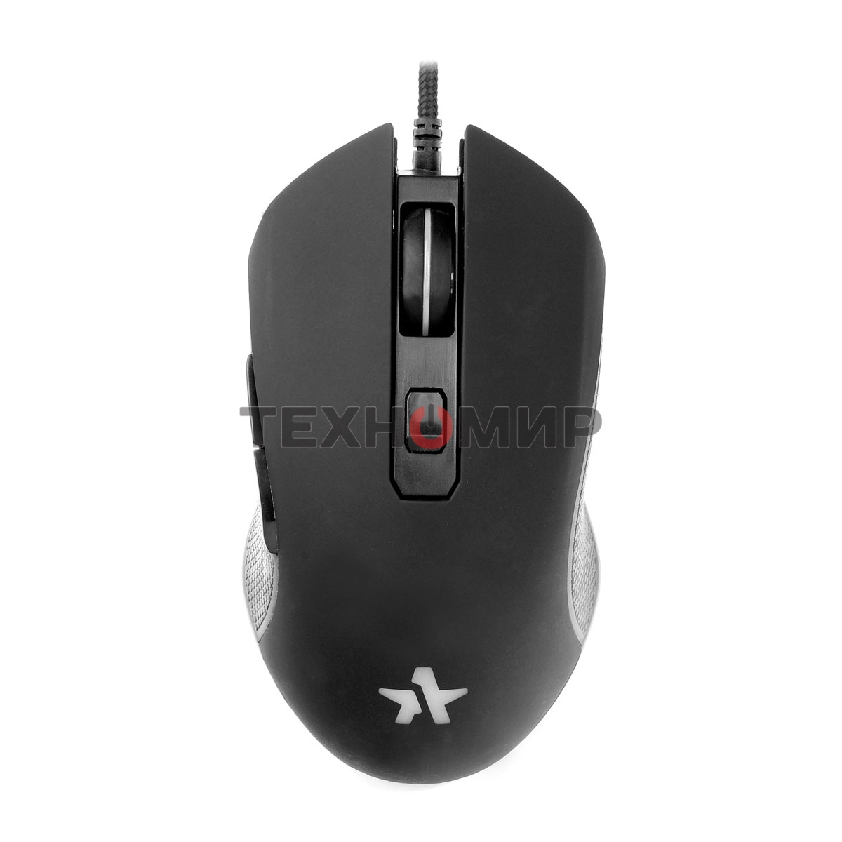 Мышь проводная Гарнизон GM-780G черный, 2400 dpi, USB, кнопки - 6