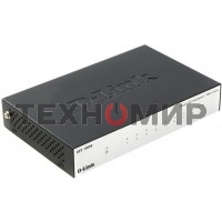 Коммутатор неуправляемый с 8 портами 10/100Base-TX D-Link DES-1008D/(K2A/K3A)RU/J1A/J2A/L2A/L2B