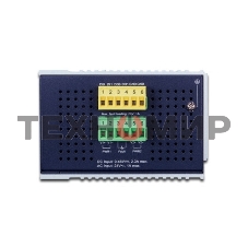 Коммутатор индустриальный PoE IGS-10020HPT для монтажа в DIN-рейку IP30 L2+ SNMP Manageable 8-Port Gigabit POE+(AT) Switch + 2-Port Gigabit SFP Industrial Switch (-40 to 75 C), ERPS Ring Supported, 1588