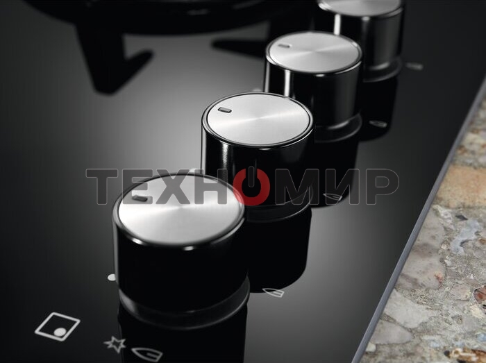 Газовая варочная панель Electrolux KGG75362K черный