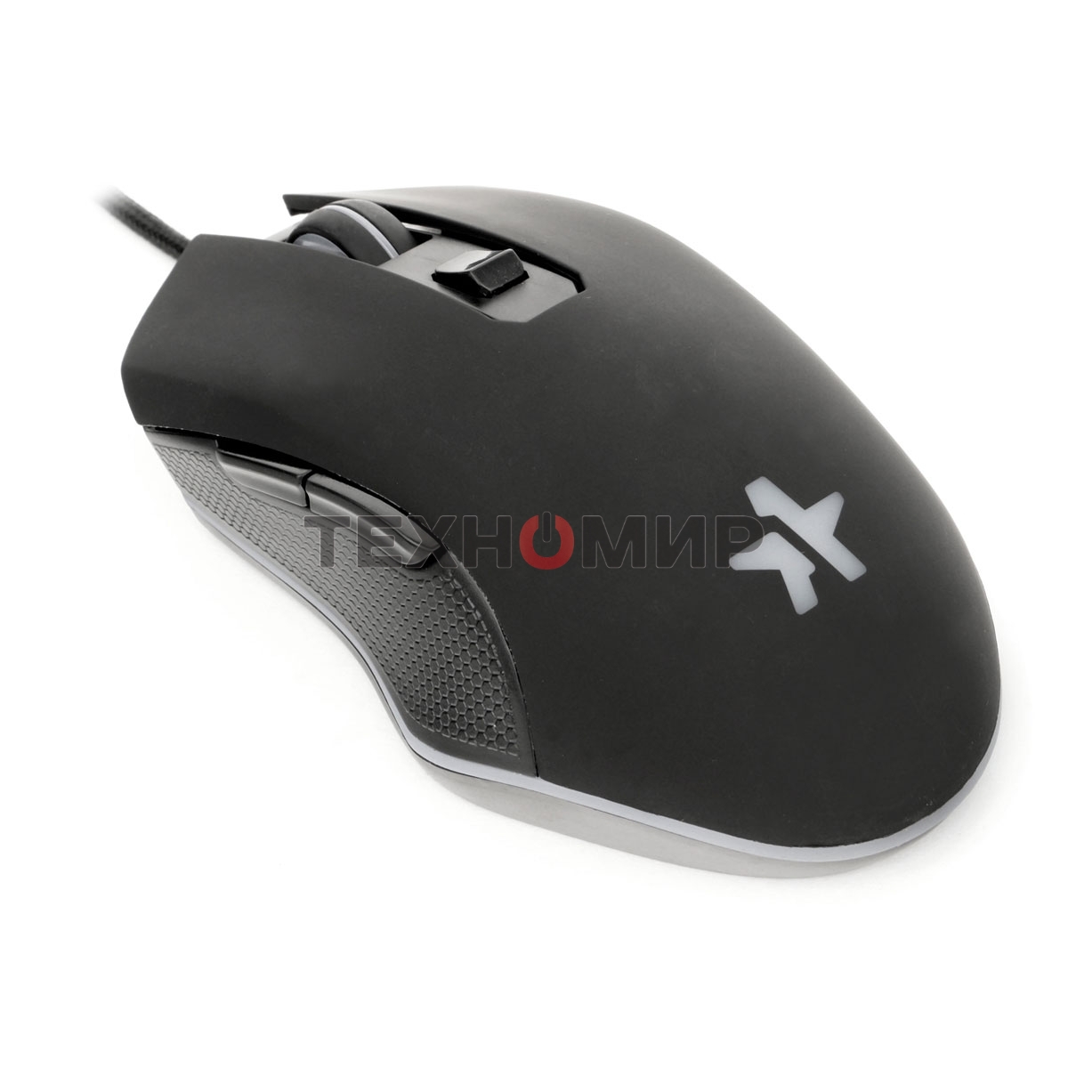 Мышь проводная Гарнизон GM-780G черный, 2400 dpi, USB, кнопки - 6