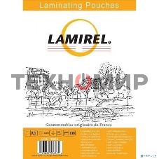 Пленка для ламинирования Lamirel 75мкм A3 (100шт) (LA-78655)