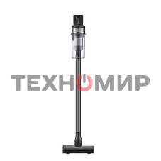 Пылесос вертикальный/ручной Samsung VS20B75ADR5/EV черный/серый, питание от аккумулятора, 200 Вт, уборка влажная/сухая, пылесборник 0.8 л, работа от АКБ max 60 мин.