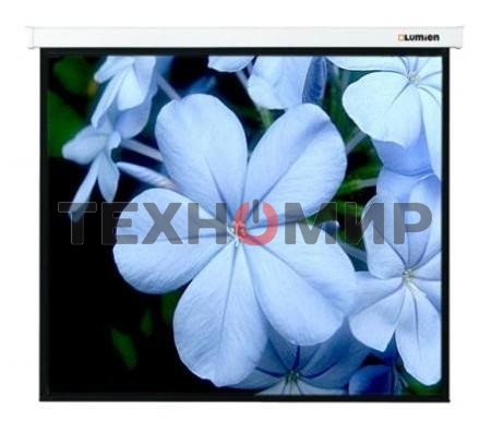 Экран Lumien 280x280см Master Control LMC-100126 1:1 настенно-потолочный рулонный белый (моторизованный привод)