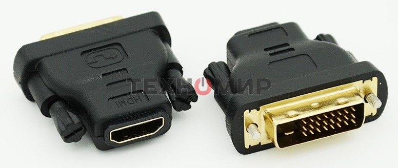 Переходник DVI DVI (m)/HDMI19 (f) (ADAPTER DVI-HDMI)