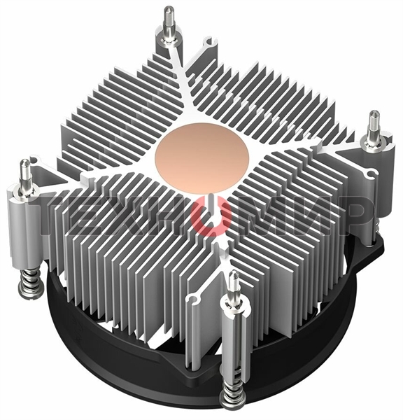 Устройство охлаждения (кулер) PcCooler R95-I черный 95мм алюминий+медь 2800rpm 31.2db 4-pin 95W 60мм