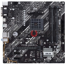 Материнская плата ASUS PRIME B550M-K, AM4, AMD B550, 4xDDR4, 4xSATA, 2xM.2, 1xPCIe 4.0 x16, 2xPCIe x1, 1xDVI-D, 1xHDMI, 1xVGA, 1x 1Gb LAN, 4xUSB 3.2 Gen 1, 2xUSB 3.2 Gen 2, 3x3.5 мм, 7.1, mATX
