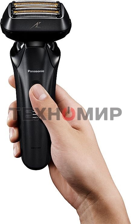 Электробритва сетчатая Panasonic ES-LS6A-K820 реж.эл.:3 питан.:аккум. черный