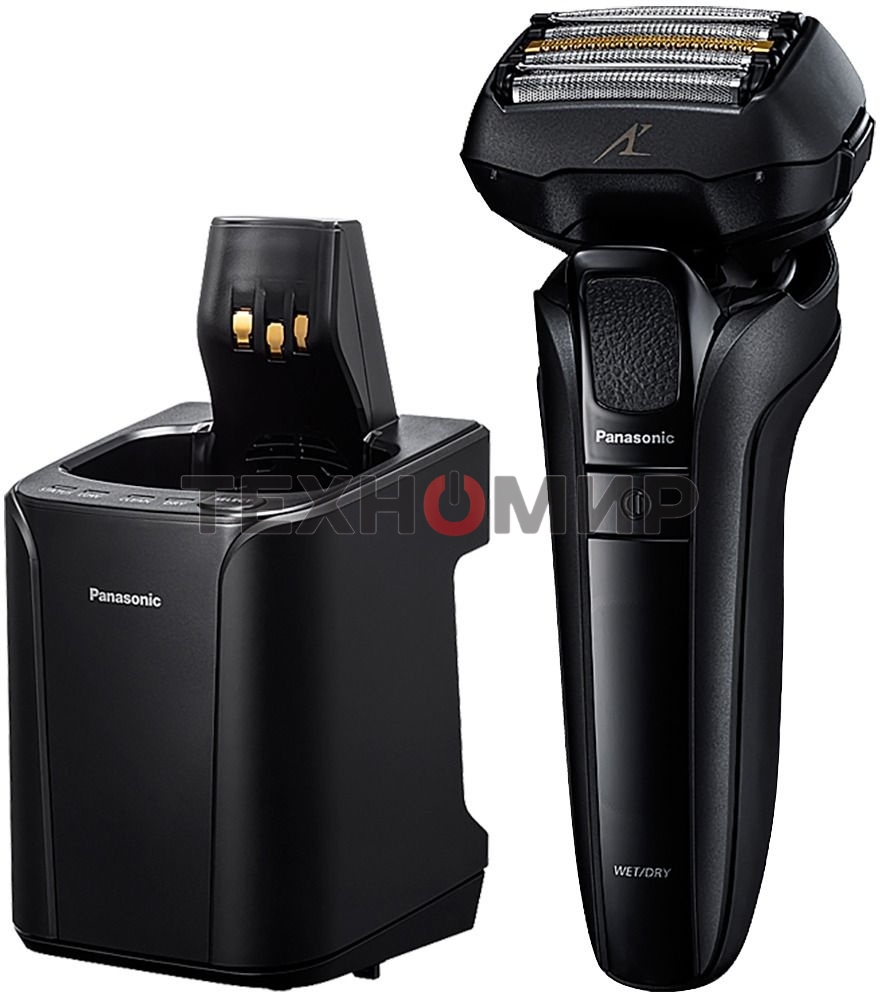 Электробритва сетчатая Panasonic ES-LV9U-K820 реж.эл.:5 питан.:аккум. черный