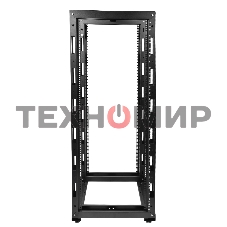 Стойка телеком. универсальная 24U двухрамная, черный (СТК-24.2-9005) !в одной коробке!
