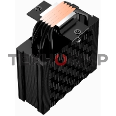 Кулер для процессора PCCooler RZ500 черный 120мм алюминий+медь 2200rpm 32db 4-pin 250W 155мм