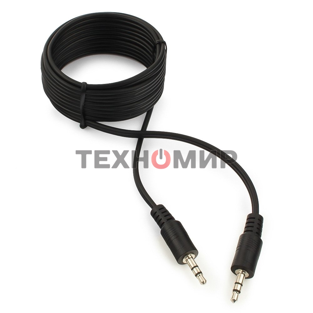 Кабель аудио Cablexpert CCA-404-2M, Jack3.5 - Jack3.5, 2м
