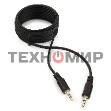 Кабель аудио Cablexpert CCA-404-2M, Jack3.5 - Jack3.5, 2м