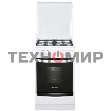 Плита комбинированная Gefest ПГЭ 5102-02 0300 белый, конфорок 4 газовых, духовка 55 л, 50 см x 85 см x 58.5 см