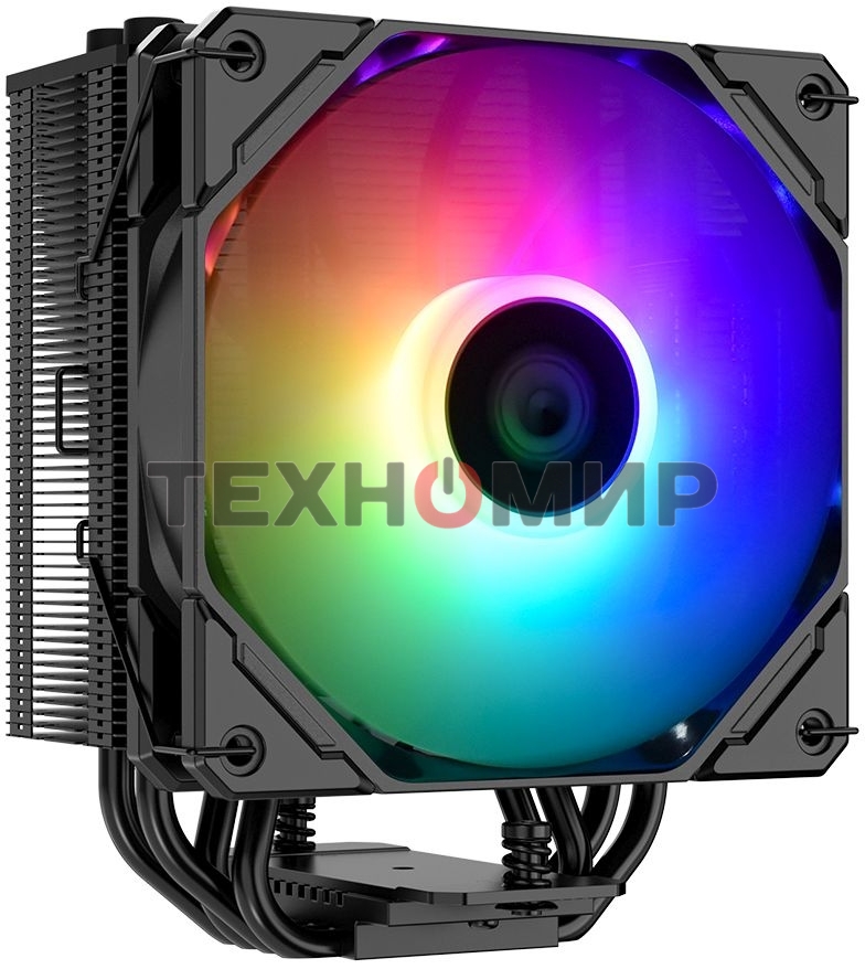 Кулер ID-COOLING SE-224-XTS ARGb черный 120мм алюминий/медь 1500rpm 29db 4-pin 220W 151мм