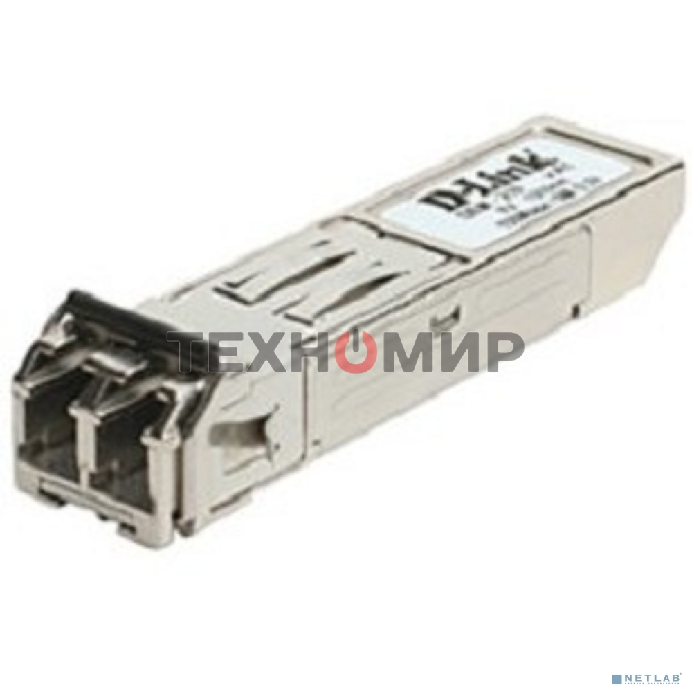 Сетевое оборудование D-Link (DEM-210/B1A) Модуль SFP с 1 портом 100Base-FX для одномодового оптического кабеля, питание 3,3В (до 15 км)