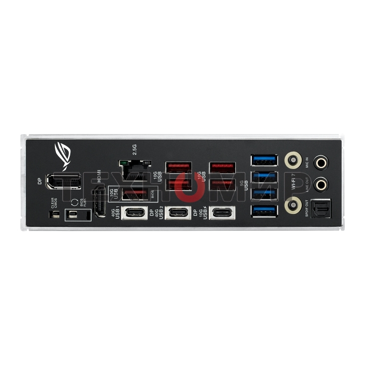 Материнская плата ASUS ROG STRIX X870-F GAMING WIFI, AM5, AMD X870, 4xDDR5, 2xSATA, 4xM.2, 1xPCI-E 5.0 x16, 1xPCI-E 4.0 x4, 1xHDMI, 1xDP, 2xUSB-C USB4, 1xUSB-C 10Gbps, 5xUSB-A 10Gbps, 4xUSB-A 5Gbps, 1x 2.5Gb LAN, 2x3.5 мм, 7.1, ATX