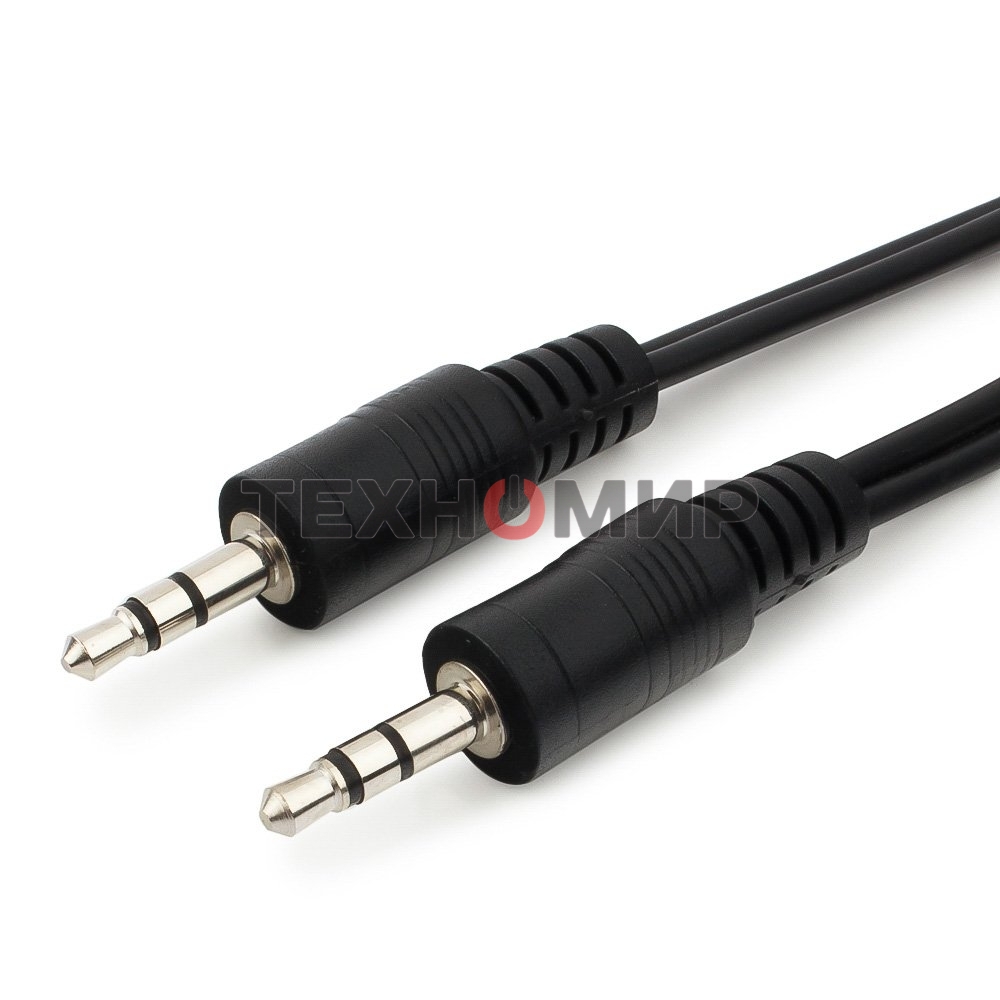 Кабель аудио Cablexpert CCA-404-2M, Jack3.5 - Jack3.5, 2м