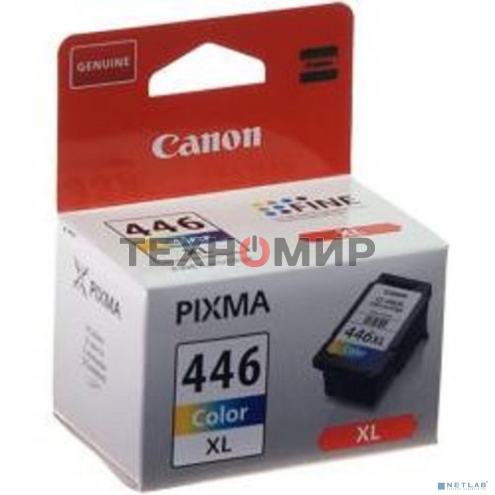Картридж струйный Canon CL-446XL (8284B001) для Canon PIXMA MG2440/2540. Цветной, 300 стр.