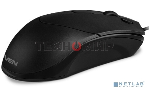 Мышь проводная SVEN RX-95 черный, 4000 dpi, USB, кнопки - 6