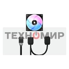 Вентилятор для корпуса Ocypus Delta F12 BK ARGb черный 120мм 2000rpm 4-pin