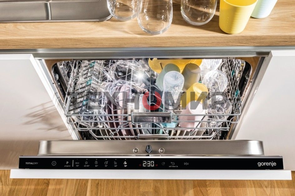 Встраиваемая посудомоечная машина Gorenje GV643D90, черный, 60 см, 16 компл., 45 дБ, класс A+++